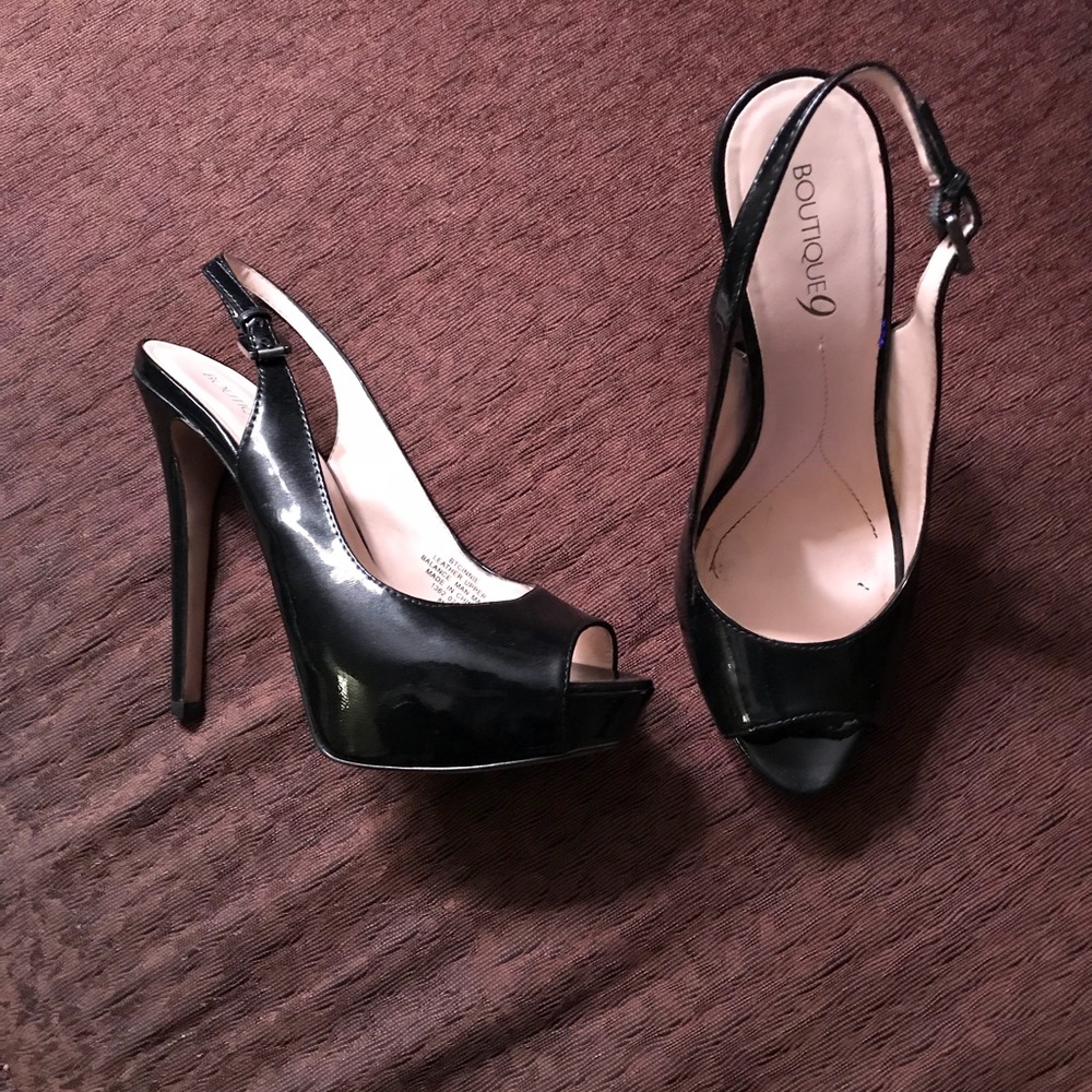 Boutique 9 sling back sexy shoes